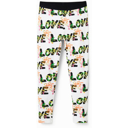 Legginsy w kwiaty Love
