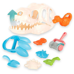 WOOPIE Zestaw do Piasku Dinozaury Wykopalisko 9 el.