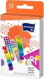 Matopat Art, plastry z opatrunkiem, 12 sztuk