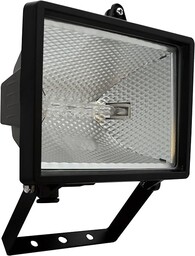 Tibelec 345610 Eco-Halogen Projektor Zewnętrzny Metal Czarny 400