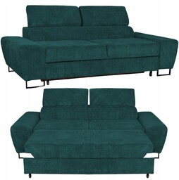 Sofa kanapa Savio salon Family meble zielony sztruks