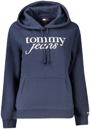 TOMMY HILFIGER BLUZA BEZ ZAMKA DAMSKA NIEBIESKA