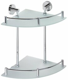 SAPHO XR604 X-Round E szkło. podwójna półkanarożna