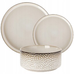 Serwis obiadowy porcelana Florina Gambia 18 el zestaw