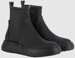 EMPORIO ARMANI Czarne botki damskie, Rozmiar 38