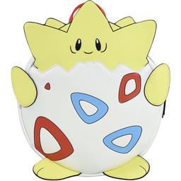 Loungefly Pokemon, Togepi, mini plecak, wegańska skóra premium,