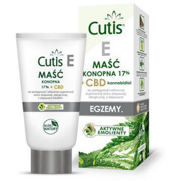 CUTIS E EGZEMA Maść konopna 17% + CBD