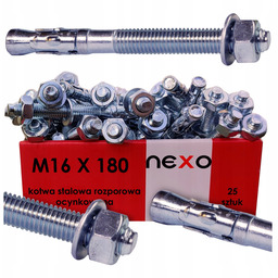 Kotwa Stalowa Ekspresowa Wbijana Do Betonu M16x180 25