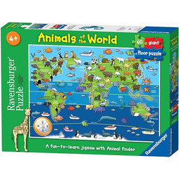 Ravensburger Tierwelt puzzle podłogowe z 60 elementami