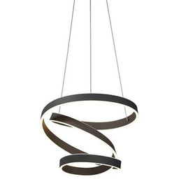 Lindby - Olada LED Lampa Wisząca Black