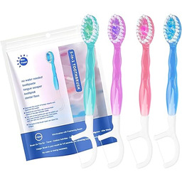 12 mini szczoteczek do zębów 5 w 1