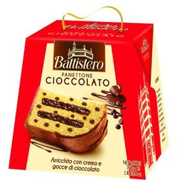 Panettone Den Battis z czekoladą i kremem czekoladowym