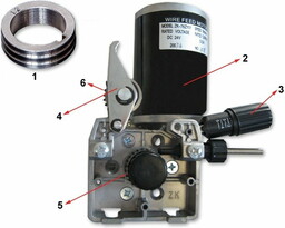 PODAJNIK DRUTU 2-ROLKOWY 2RA DC 24V