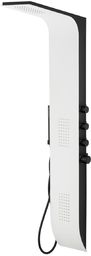 Corsan Duo Panel natryskowy z termostatem biało-czarny A-777TDUO