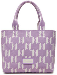 Torebka KARL LAGERFELD 241W3033 Fioletowy