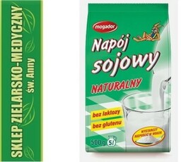 NAPÓJ SOJOWY Naturalny w proszku 400 g Mleko