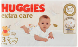 Huggies - Pieluchy Extra Care Jumbo 3 6-10