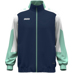 JAKO Dynamic kurtka tkana uniseks, granatowa/biała/miętowa, M