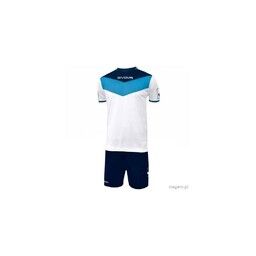 Givova Komplet Kit Campo biało-błękitno-granatowy KITC53 0405