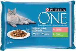 PURINA ONE Sterilised Cat 4 x 85 g