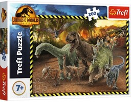 Trefl Puzzle Dinozaury z Parku Jurajskiego Jurassic World