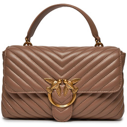 Torebka Pinko Love Lady Puff Classic Cl Brązowy