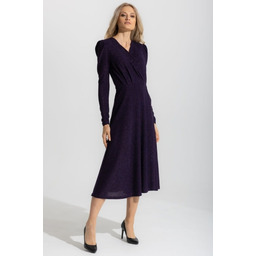 SUKIENKA GARDA - BROKATOWA - FIOLETOWY