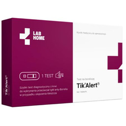 LAB.HOME TIK''ALERT Test na boreliozę z krwi, 1szt.