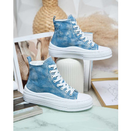 Royalfashion Damskie trampki a''la jeansowe Tricket-39