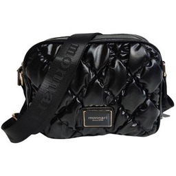 Torebka listonoszka Monnari czarna pikowana sportowa