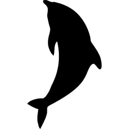 Securit Silhouette DOLPHIN tablica ścienna, zawiera jeden płynny