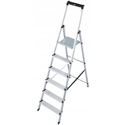 Drabina rozstawna aluminiowa wolnostojąca 6 stopnie 3,25m Solidy