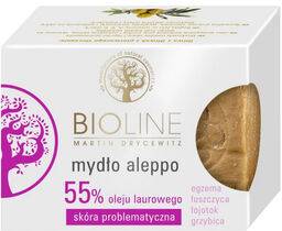 Bioline, mydło Aleppo 55% oleju laurowego, 200 g
