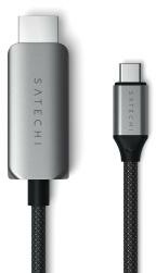 Satechi ST-YH8KCM 2m Szary Kabel HDMI