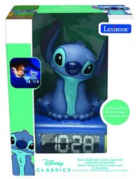 Lexibook Stitch Budzik 3D z Lampką