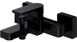 OMNIRES Bateria wannowa BARETTI ścienna czarny mat BA7830BL