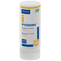 VIRBAC pyoderm 250ml szampon pies kot - przeciwbakteryjny,