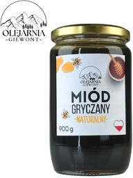 Naturalny Miód gryczany 100 % prawdziwy duży 900