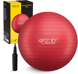 Piłka rehabilitacyjna Reh Ball 55 cm gimnastyczna czerwona