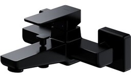 OMNIRES Bateria wannowa PARMA ścienna czarny mat PM7430BL