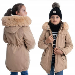 Kurtka Zimowa Parka dziewczęca 'Maura" r.158 cm