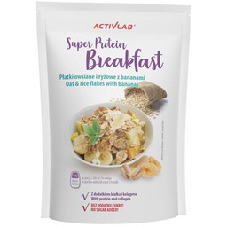 ACTIVLAB Owsianka Super śniadanie z bananami (300 g)