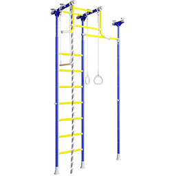 drabinka gimnastyczna Jowisz niebieski