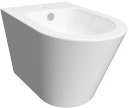 Bidet wiszący 51x36 cm biały połysk TAMPA