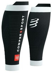 COMPRESSPORT Opaski kompresyjne R2 3.0 BLACK/WHITE