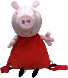 Peppa Pig Pig Pluszowy plecak 3D, Mutlicolor, 30x18x18
