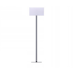 Lampa podłogowa metalowa chromowana 160cm AZ1528 z serii