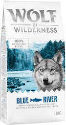 Wolf of Wilderness Adult Blue River , łosoś