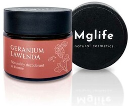 Mglife Naturalny dezodorant w kremie Geranium i Lawenda,