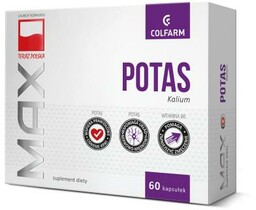 COLFARM Potas Max, 60 kapsułek
